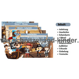 Piraten Schatzuche - Schnitzeljagd zum Ausdrucken (4-7 Jahre) - schnitzeljagd-kinder