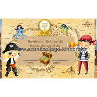 schnitzeljagd-kinder - Piraten Schatzuche - Schnitzeljagd-schnitzeljagd-kinder