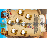 Piraten Schatzuche - Schnitzeljagd zum Ausdrucken (4-7 Jahre) - schnitzeljagd-kinder