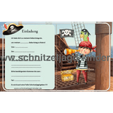 Piraten Schatzuche - Schnitzeljagd zum Ausdrucken (4-7 Jahre) - schnitzeljagd-kinder