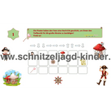PIRATEN- UND FEEN-SCHNITZELJAGD-4-5 JAHREN - SCHNITZELJAGD AUFGABEN ZUM AUSDRUCKEN PDF - schnitzeljagd-kinder