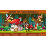 PIRATEN- UND FEEN-SCHNITZELJAGD-4-5 JAHREN - SCHNITZELJAGD AUFGABEN ZUM AUSDRUCKEN PDF - schnitzeljagd-kinder