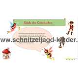 PIRATEN- UND FEEN-SCHNITZELJAGD-4-5 JAHREN - SCHNITZELJAGD AUFGABEN ZUM AUSDRUCKEN PDF - schnitzeljagd-kinder