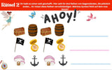 Piraten- und Feen-Schnitzeljagd-6-7 Jahren - schnitzeljagd aufgaben zum ausdrucken pdf - schnitzeljagd-kinder