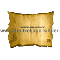 Piraten- und Feen-Schnitzeljagd Ab 8 Jahren - schnitzeljagd aufgaben zum ausdrucken pdf - schnitzeljagd-kinder