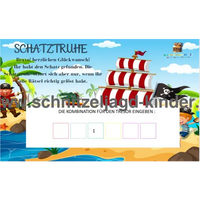 PIRATENSCHATZSUCHE: DER VERLORENE SCHATZ! UND DIE ENTFÜHRUNG VON PIRAT JACK. 4-5 JAHREN - schnitzeljagd-kinder