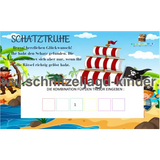 PIRATENSCHATZSUCHE: DER VERLORENE SCHATZ! UND DIE ENTFÜHRUNG VON PIRAT JACK. 4-5 JAHREN - schnitzeljagd-kinder
