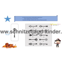 PIRATENSCHATZSUCHE: DER VERLORENE SCHATZ! UND DIE ENTFÜHRUNG VON PIRAT JACK. 4-5 JAHREN - schnitzeljagd-kinder