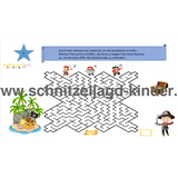PIRATENSCHATZSUCHE: DER VERLORENE SCHATZ! UND DIE ENTFÜHRUNG VON PIRAT JACK. 4-5 JAHREN - schnitzeljagd-kinder
