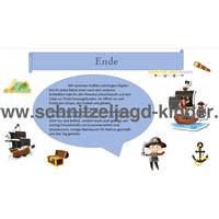 Piratenschatzsuche: Der verlorene Schatz! Und die Entführung von Pirat Jack.-6-7+ Jahren - schnitzeljagd-kinder