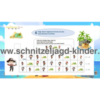 Piratenschatzsuche: Der verlorene Schatz! Und die Entführung von Pirat Jack.-6-7+ Jahren - schnitzeljagd-kinder