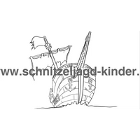 Piratenschatzsuche: Der verlorene Schatz! Und die Entführung von Pirat Jack.-6-7+ Jahren - schnitzeljagd-kinder