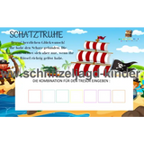 Piratenschatzsuche: Der verlorene Schatz! Und die Entführung von Pirat Jack.-6-7+ Jahren - schnitzeljagd-kinder
