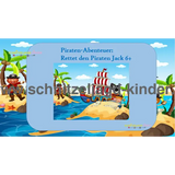 Piratenschatzsuche: Der verlorene Schatz! Und die Entführung von Pirat Jack.-6-7+ Jahren - schnitzeljagd-kinder
