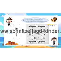 Piratenschatzsuche: Der verlorene Schatz! Und die Entführung von Pirat Jack.-6-7+ Jahren - schnitzeljagd-kinder