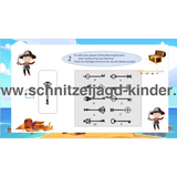 Piratenschatzsuche: Der verlorene Schatz! Und die Entführung von Pirat Jack.-6-7+ Jahren - schnitzeljagd-kinder