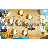 Piratenschatzsuche: Der verlorene Schatz! Und die Entführung von Pirat Jack.-6-7+ Jahren - schnitzeljagd-kinder
