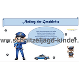 Polizei Schnitzeljagd - SCHATZSUCHE 4-5 JAHREN - SCHNITZELJAGD AUFGABEN ZUM AUSDRUCKEN PDF - schnitzeljagd-kinder