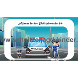 Polizei Schnitzeljagd - SCHATZSUCHE 6-7 JAHREN