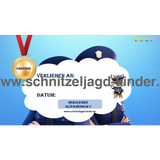 Polizei Schnitzeljagd - SCHATZSUCHE 6-7 JAHREN