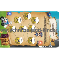 Polizei Schnitzeljagd - SCHATZSUCHE 6-7 JAHREN - SCHNITZELJAGD AUFGABEN ZUM AUSDRUCKEN PDF - schnitzeljagd-kinder