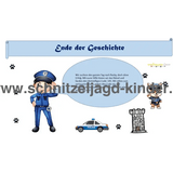 Polizei Schnitzeljagd - SCHATZSUCHE 6-7 JAHREN - SCHNITZELJAGD AUFGABEN ZUM AUSDRUCKEN PDF - schnitzeljagd-kinder