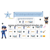 Polizei Schnitzeljagd - SCHATZSUCHE 8+ JAHREN - SCHNITZELJAGD AUFGABEN ZUM AUSDRUCKEN PDF-schnitzeljagd-kinder