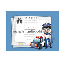 Polizei Schnitzeljagd - SCHATZSUCHE 8+ JAHREN - SCHNITZELJAGD AUFGABEN ZUM AUSDRUCKEN PDF-schnitzeljagd-kinder