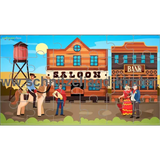 Puzzle Cowboy - 24-teiliges Puzzle mit dem Thema Cowboy zum Ausdrucken. - schnitzeljagd-kinder