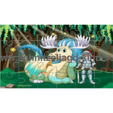 PUZZLE DRACHEN- 24-TEILIGES PUZZLE ZUM AUSDRUCKEN ÜBER DAS THEMA DRACHEN. - schnitzeljagd-kinder