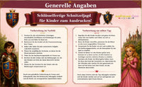 Ritter- Prinzessin Schatzsuche