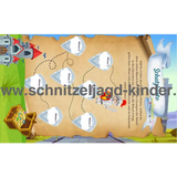 Ritter Schatzsuche - Schnitzeljagd Zum Ausdrucken (4-7 Jahre) - schnitzeljagd-kinder