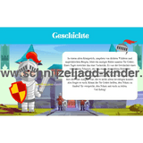 Ritter Schatzsuche - Schnitzeljagd Zum Ausdrucken (4-7 Jahre) - schnitzeljagd-kinder