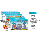 Ritter Schatzsuche - Schnitzeljagd Zum Ausdrucken (4-7 Jahre) - schnitzeljagd-kinder