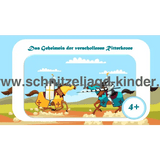 Ritter-Schnitzeljagd für Kinder (4-5 Jahre)- SCHNITZELJAGD AUFGABEN ZUM AUSDRUCKEN PDF - schnitzeljagd-kinder