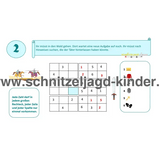Ritter-Schnitzeljagd für Kinder (6 Jahre)- SCHNITZELJAGD AUFGABEN ZUM AUSDRUCKEN PDF - schnitzeljagd-kinder