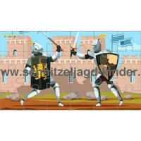 Ritter-Schnitzeljagd für Kinder (8Jahre)- SCHNITZELJAGD AUFGABEN ZUM AUSDRUCKEN PDF - schnitzeljagd-kinder
