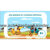 Ritter-Schnitzeljagd für Kinder (8Jahre)- SCHNITZELJAGD AUFGABEN ZUM AUSDRUCKEN PDF - schnitzeljagd-kinder