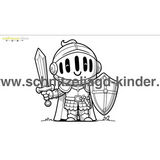 Ritter-Schnitzeljagd für Kinder (8Jahre)- SCHNITZELJAGD AUFGABEN ZUM AUSDRUCKEN PDF - schnitzeljagd-kinder
