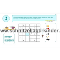 Ritter-Schnitzeljagd für Kinder (8Jahre)- SCHNITZELJAGD AUFGABEN ZUM AUSDRUCKEN PDF - schnitzeljagd-kinder