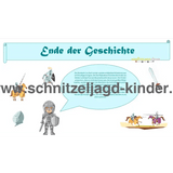 Ritter-Schnitzeljagd für Kinder (8Jahre)- SCHNITZELJAGD AUFGABEN ZUM AUSDRUCKEN PDF - schnitzeljagd-kinder