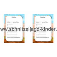 Ritter-Schnitzeljagd für Kinder (8Jahre)- SCHNITZELJAGD AUFGABEN ZUM AUSDRUCKEN PDF - schnitzeljagd-kinder