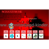 Roboter Schatzsuche – Schnitzeljagd Zum Ausdrucken - schnitzeljagd-kinder