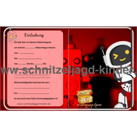 Roboter Schatzsuche – Schnitzeljagd Zum Ausdrucken - schnitzeljagd-kinder
