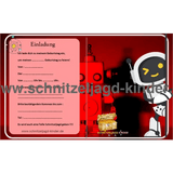 Roboter Schatzsuche – Schnitzeljagd Zum Ausdrucken - schnitzeljagd-kinder