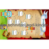 Roboter Schatzsuche – Schnitzeljagd Zum Ausdrucken - schnitzeljagd-kinder