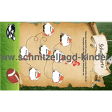 Rugby Schatzsuche-Schnitzeljagd zum Ausdrucken - schnitzeljagd-kinder