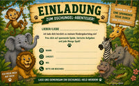 Safari Schatzsuche - schnitzeljagd-kinder