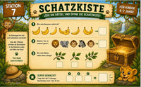 Safari Schatzsuche - schnitzeljagd-kinder