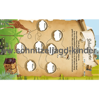 Safari Schatzsuche – Schnitzeljagd Aufgaben Zum Ausdrucken - schnitzeljagd-kinder